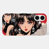 Anime diva iPhone / iPad case (Achterkant (horizontaal))