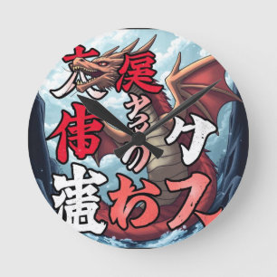Anime Draak Tokio Ronde Klok