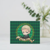 Anime Draco Malfoy Briefkaart (Staand voorkant)