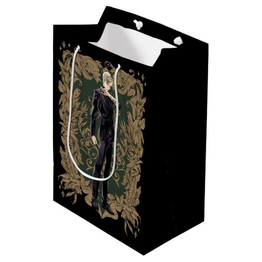 Anime Draco Malfoy Lijst Medium Cadeauzakje (Voorkant Gekanteld)