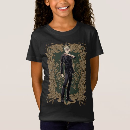 Anime Draco Malfoy  Lijst T-shirt (Voorkant)