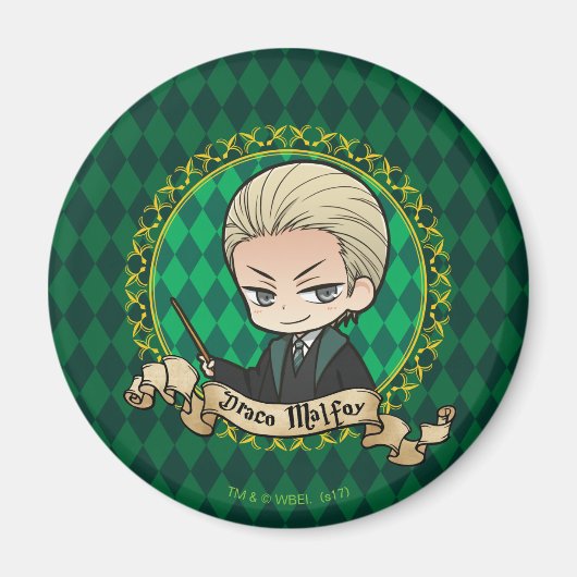 Anime Draco Malfoy Magneet (Voorkant)