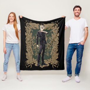 Anime Draco Malfoy Sierlijk Frame Fleece Deken