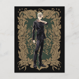 Anime Draco Malfoy Sierlijst Briefkaart