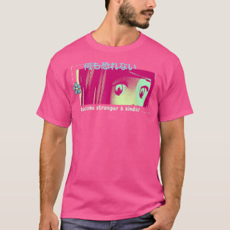 Anime Dreamy Eyes Harajuku Japanese Streetwear Aes T-shirt