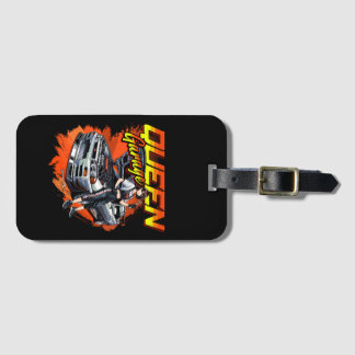 Anime Drift Mechanic Car - Garage Queen Art Bagagelabel
