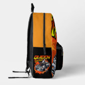 Anime Drift Mechanic Car - Garage Queen Art Bedrukte Rugzak (Links)
