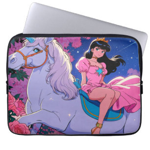 Anime Eenhoorn Laptop Sleeve