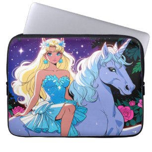 Anime Eenhoorn Laptop Sleeve
