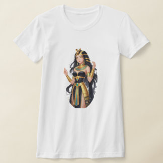 Anime Egyptische Farao Koningin – Majestueus Konin T-shirt