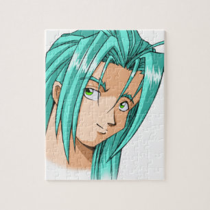 Anime en Manga Faces Legpuzzel