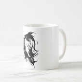 Anime Energy Mug : Powered by Stickers & Sass (Devant droit)
