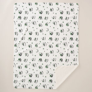 ANIME EYE PATROON ONTWERP SHERPA DEKEN