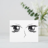 Anime Eyes - Manga Briefkaart (Staand voorkant)