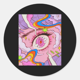 Anime Eyes pasta Kawaii Egirl Japans Ronde Sticker