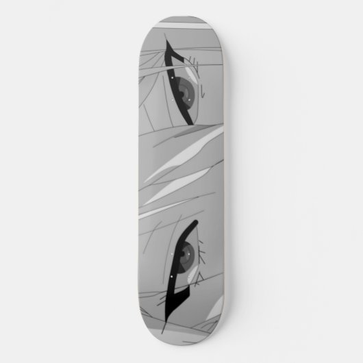 Anime Eyes Skateboard Deck (Voorkant)