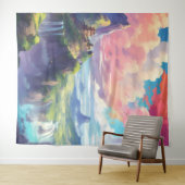 Anime fantastique paysage tapisserie (En situation (horizontale))