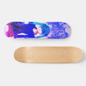 Anime fille Skateboard (Horz)