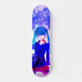Anime fille Skateboard (Devant)