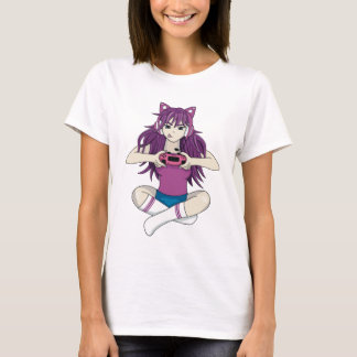 Anime Gamer Girl T-Shirt