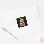 ANIME GAMER GIRL VIERKANTE STICKER (Envelop)