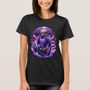 Anime Gamer voor Anime Fans & Video Game Lovers T- T-shirt