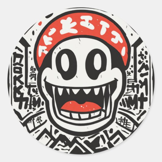 ANIME GEDRUKTE STICKERS (Voorkant)