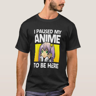 Anime Gift voor vrouwen Teen Girls Mannen Anime Me T-shirt