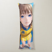 Anime Girl 041 Lichaamskussen (Achterkant (Verticaal))