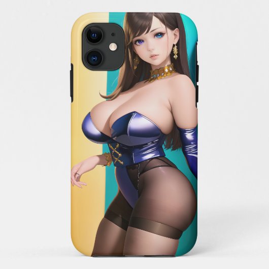 Anime Girl 046 Case-Mate iPhone Case (Achterkant)
