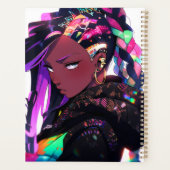 Anime Girl African American Art Planner (Dos)