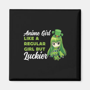 Anime Girl als een normaal meisje, maar Luckier St Magneet