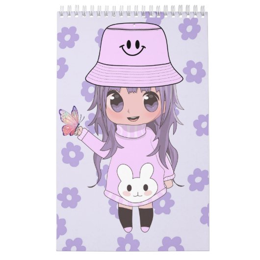 anime girl calendar kalender (Hoes)