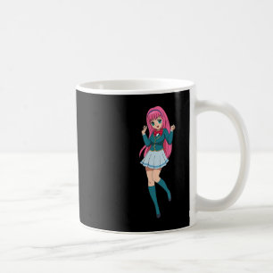 Anime Girl Cute Waifu Japanse tekenfilm Koffiemok