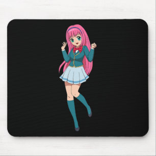 Anime Girl Cute Waifu Japanse tekenfilm Muismat