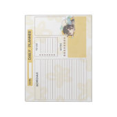 Anime Girl Daily Planner-laptop Notitieblok (Gedraaid)