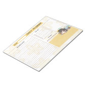 Anime Girl Daily Planner-laptop Notitieblok (Schuin)