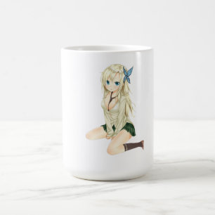 Anime Girl Esthetische Mok – Oogverblindend Waifu-