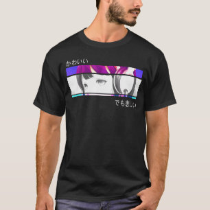 Anime Girl Eyes Japan Culture Art Japanse esthet T-shirt