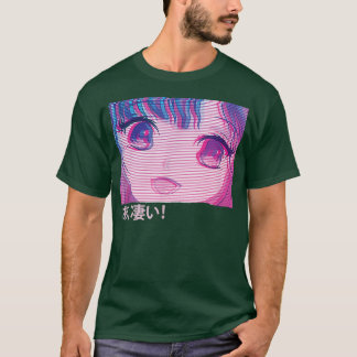Anime Girl Eyes - Japanse cultuurkunst - Japanse b T-shirt