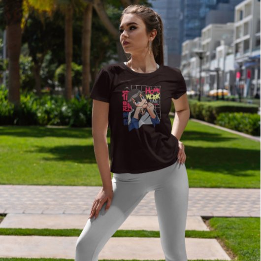 Anime Girl Homework Education T-shirt