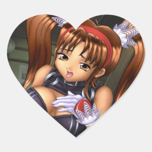 Anime Girl - Honey Hart Sticker