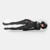 Anime Girl in Bodysuit Skateboard (Horizontaal)