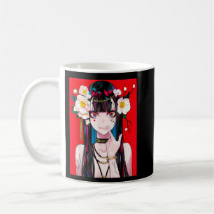 Anime Girl Japanse esthetische animatie Otaku Gift Koffiemok