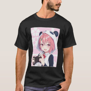 Anime Girl Japanse esthetische animme Otaku Gift T-shirt