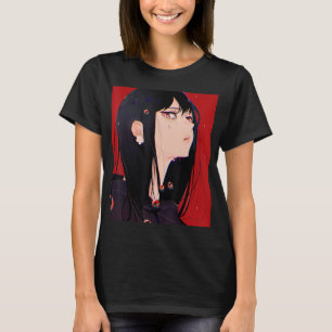 Anime Girl Kawaii Waifu esthetische Japanse Manga T-shirt