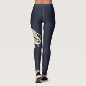 Anime Girl Leggings (Achterkant)