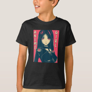 Anime Girl Manga Otaku Kawaii Anime Clothing Gothi T-shirt