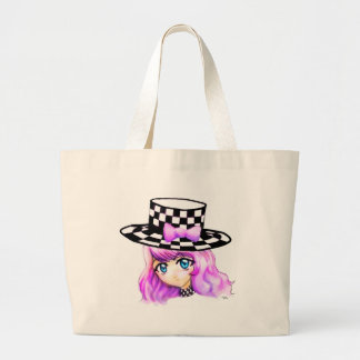 Anime Girl Manga Punk Lolita Harajuku Gothic Style Grote Tote Bag