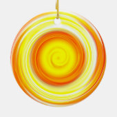 Anime Girl - Nikki Keramisch Ornament (Achterkant)